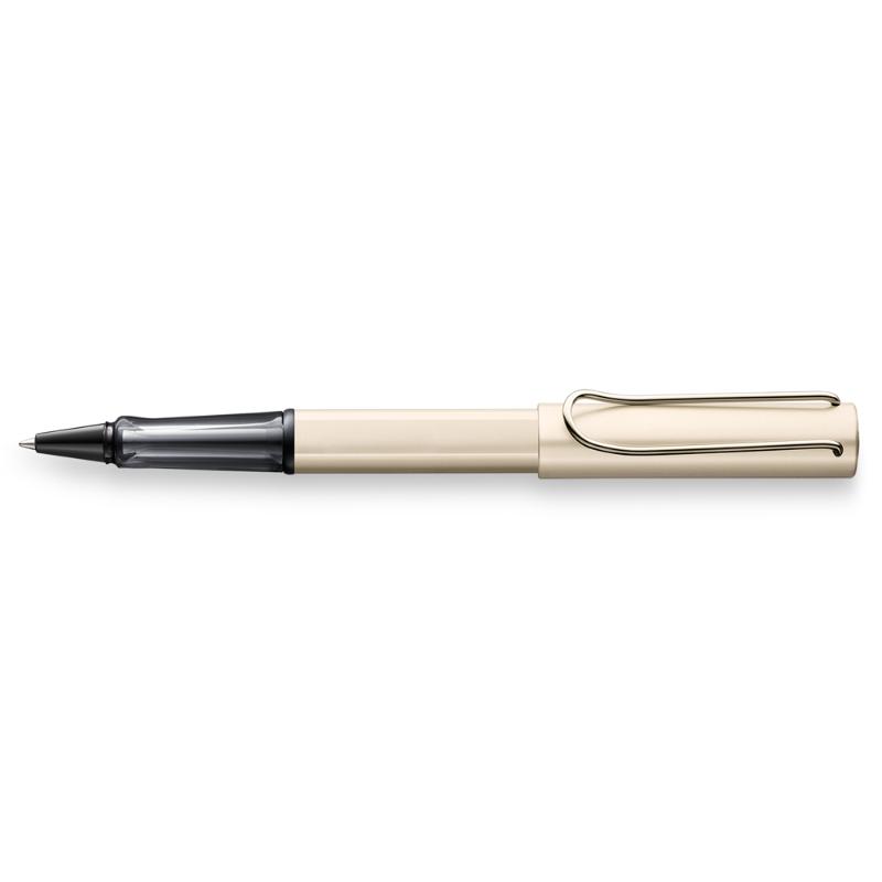 Lamy Lx Rollerball Palladium pen with sleek anodized finish and ergonomic grip for a sophisticated writing experience.