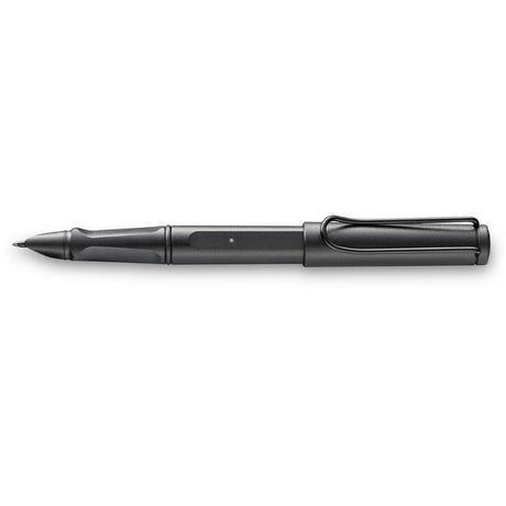 Lamy nCode 744 Safari All Black pen, a smart writing tool blending traditional and digital, with ergonomic design and Bluetooth connectivity.