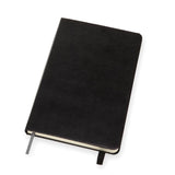 Moleskine Art Sketchbook Medium Black with rounded corners, elastic closure, 165 gsm acid-free paper for versatile sketching.