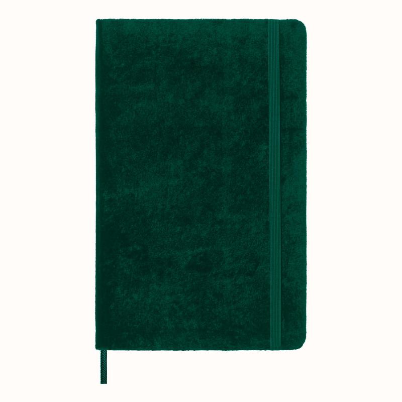 Moleskine Limited Collection Notebook Velvet Green Large Ruled