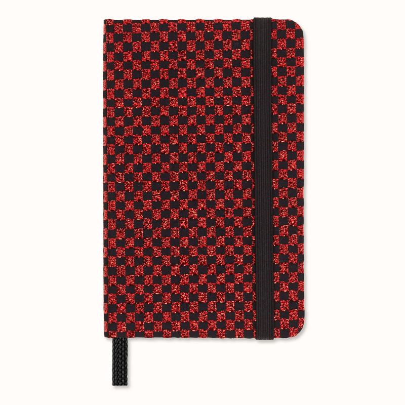 Moleskine LE Shine Notebook Metallic Red XS Plain Hard Cover w/Gift Box