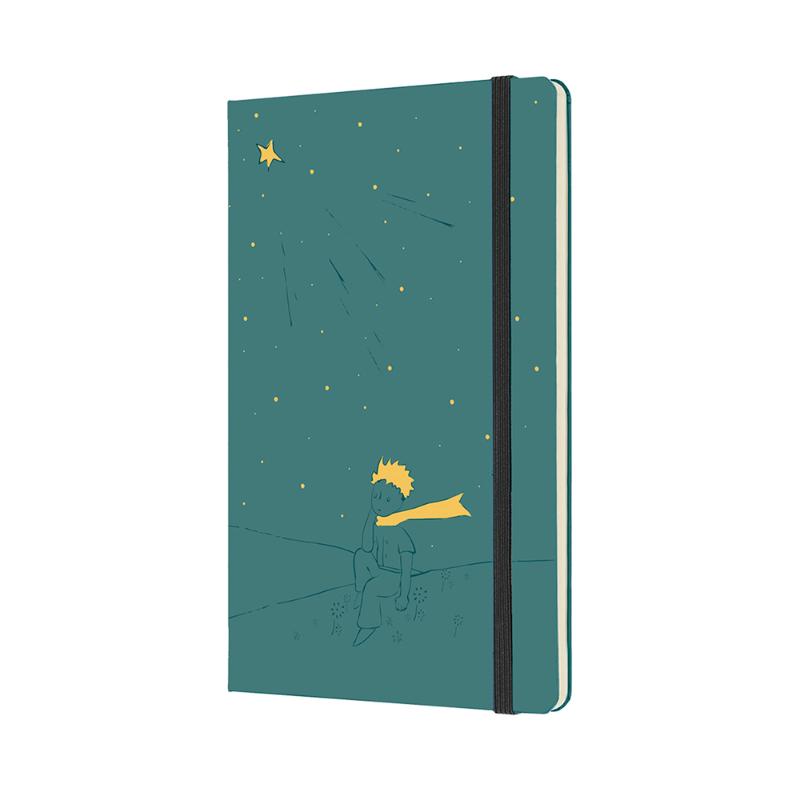 Moleskine Limited Edition Notebook Petit Prince Large Ruled Seaweed Green