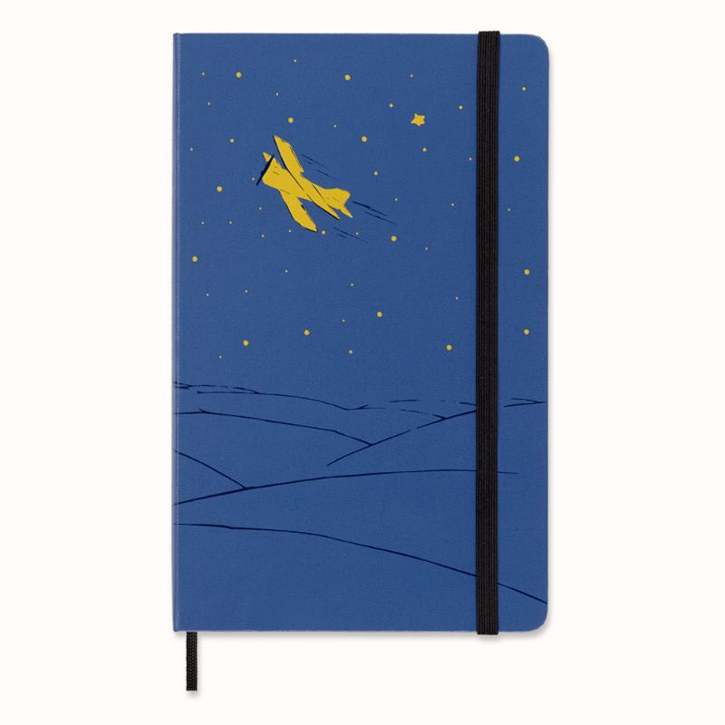 Moleskine Limited Edition Notebook Petit Prince Large Ruled Forget Me Not Blue