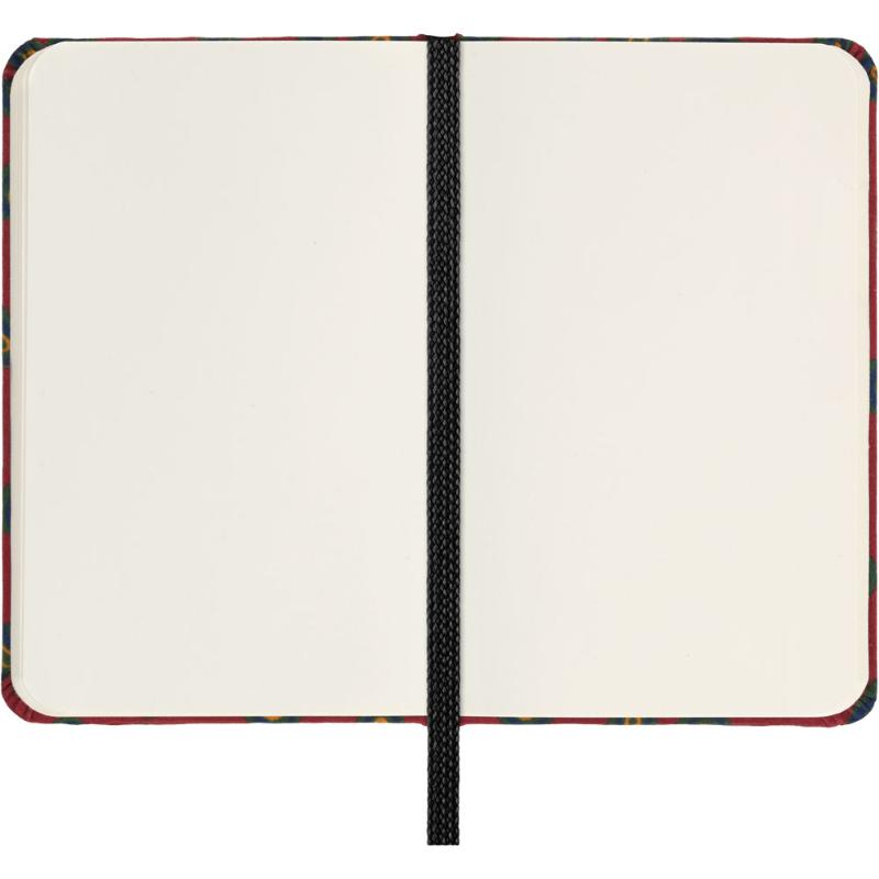 Elegant Moleskine LE Professional XS notebook in silk bordeaux, featuring a hard cover, elastic closure, and gift box presentation.