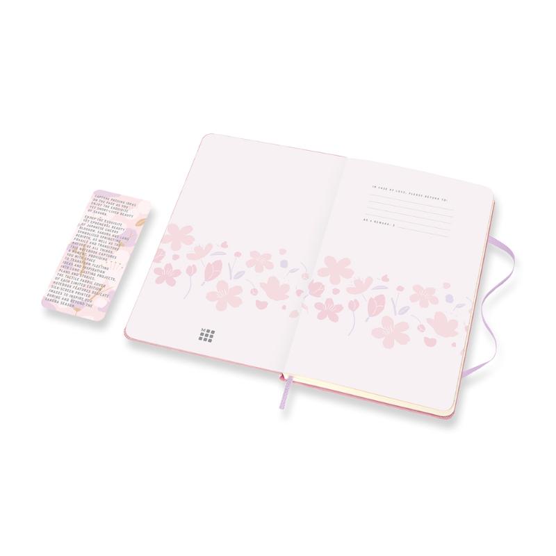 Moleskine Limited Edition Notebook Sakura Large Plain Graphic 2
