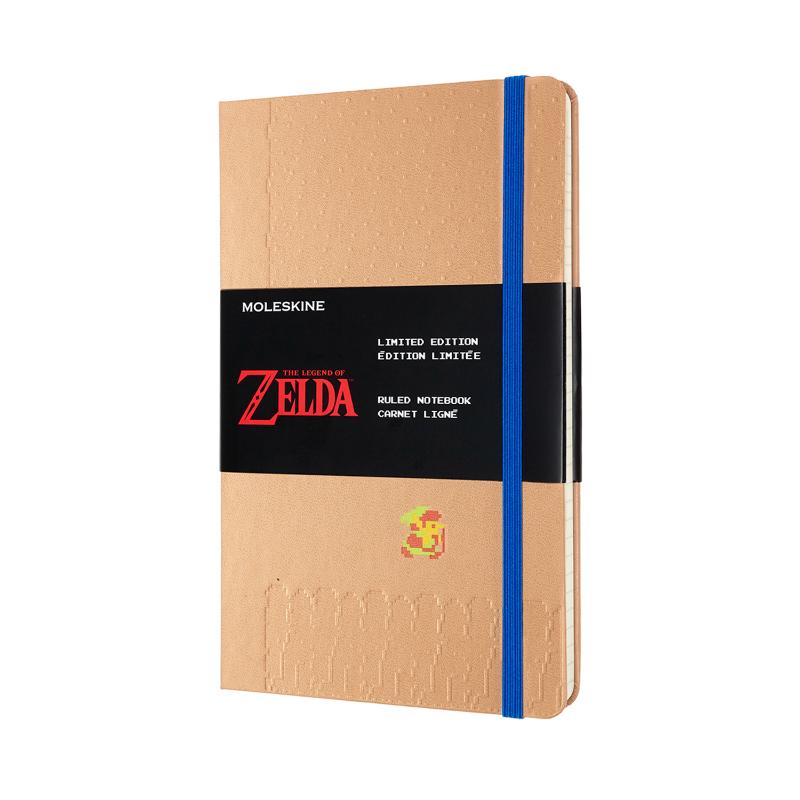 Moleskine Limited Edition Notebook Zelda Large Ruled Moving Link