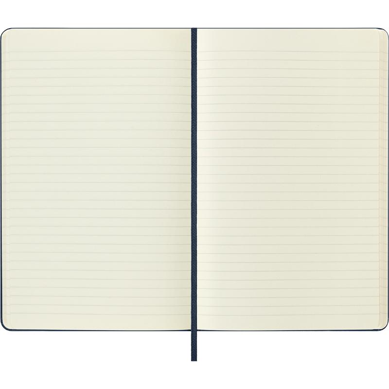 Moleskine Notebook Large Ruled Sapphire Blue Hard