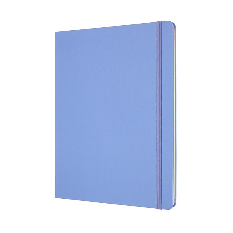 Moleskine Notebook XL Plain Hydrangea Blue Hard