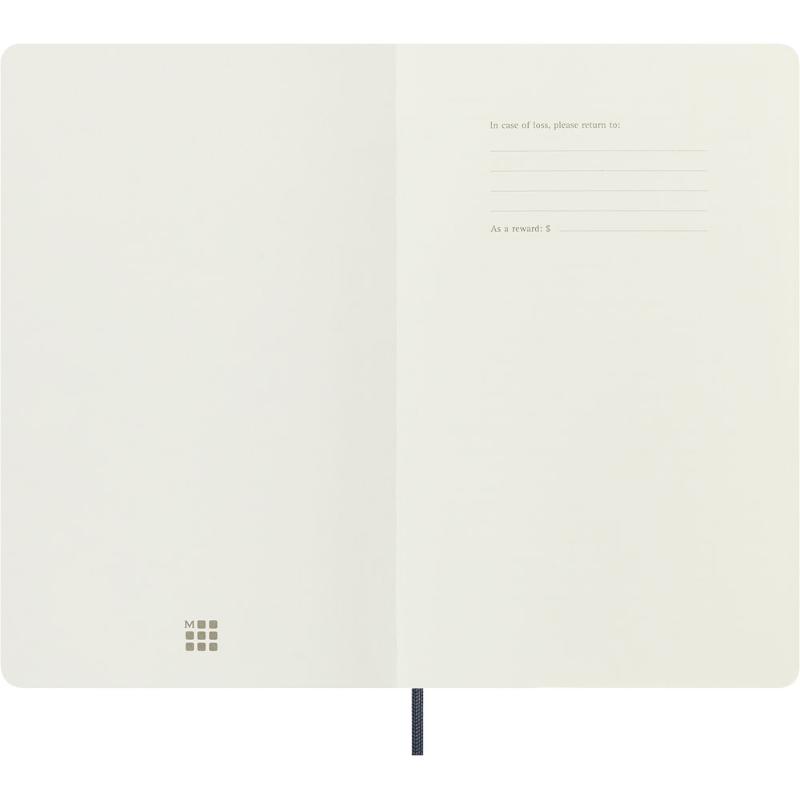 Moleskine LE Vegea Notebook with vegan cover, elastic closure, and gift box, crafted from organic waste for sustainability.