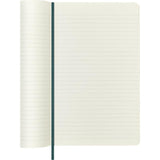 Moleskine LE Vegea Notebook in Boa Green features a python-inspired cover, eco-friendly materials, and comes in a reusable gift box.