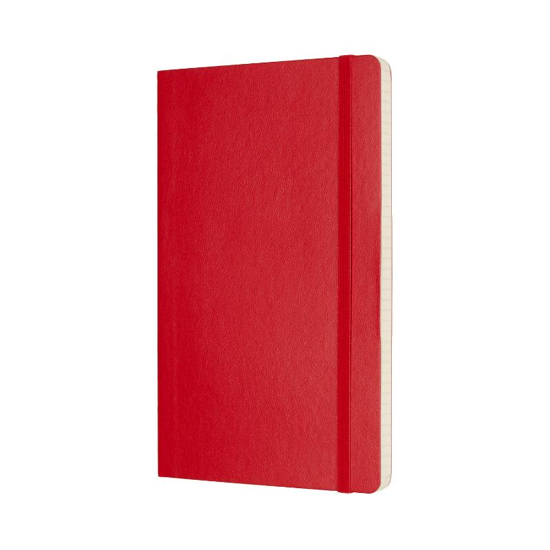 Moleskine Notebook Large Square Scarlet Red Soft Cover