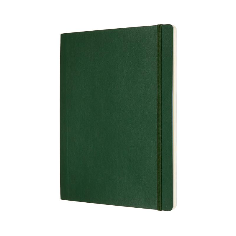Moleskine Notebook XL Myrtle Green Soft Cover Plain