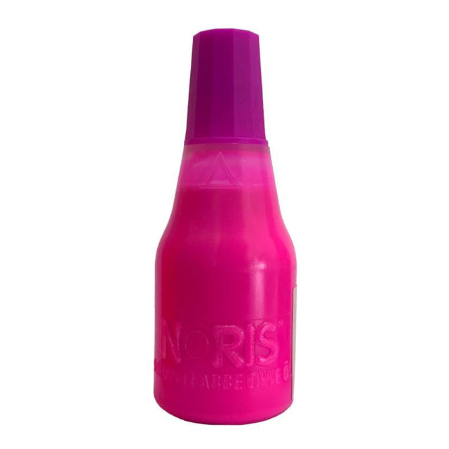 Vibrant 25ml Noris #117 UV Ink in Neon Pink, perfect for glowing artworks and crafts under black light.