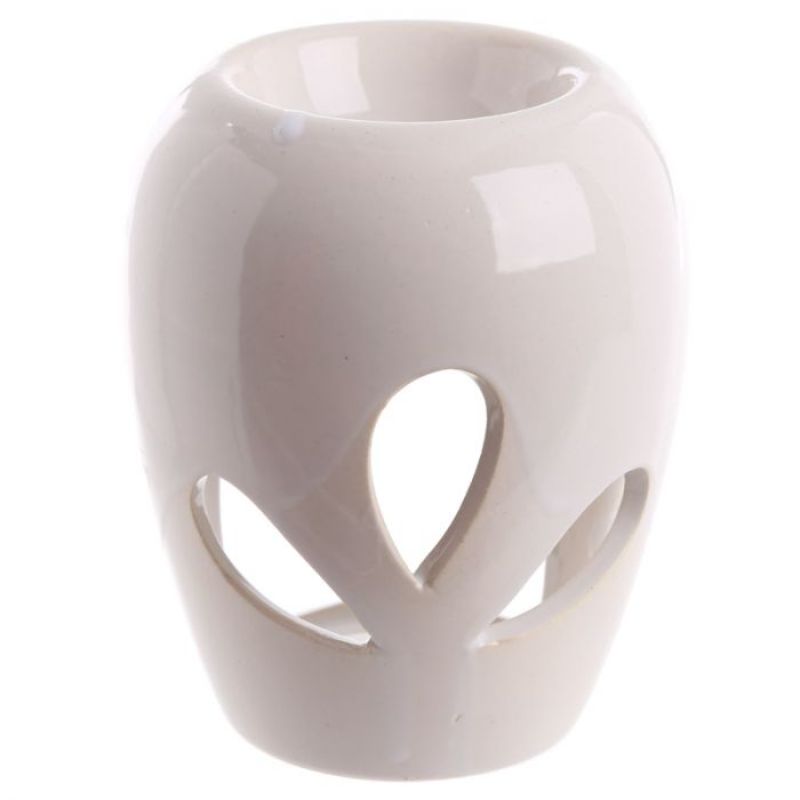 Oil Burner - Small Ceramic Petal 10.5cm (Set of 2 Asstd)