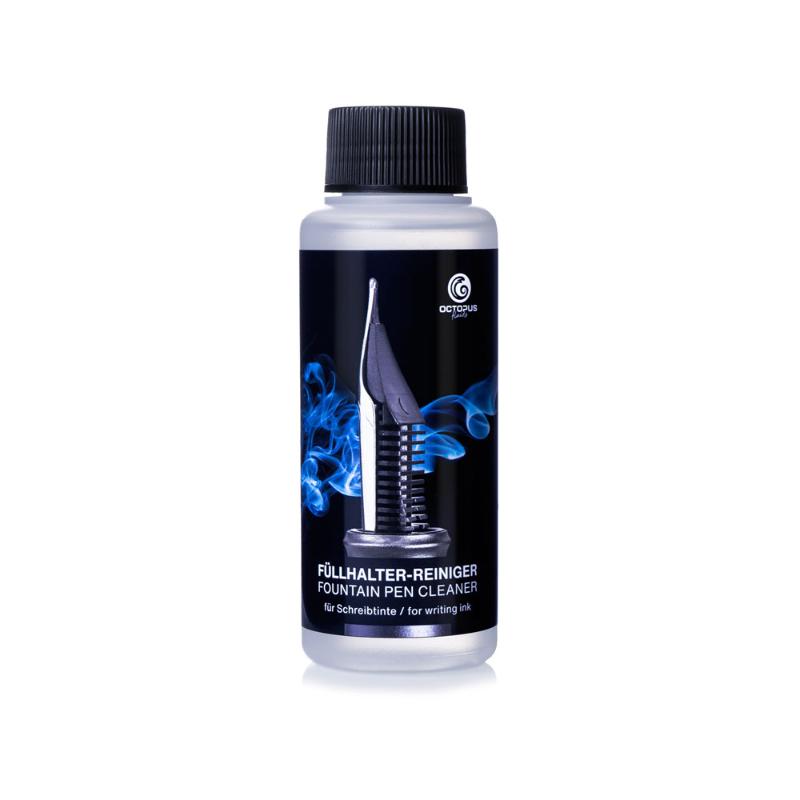 Octopus Fluids Fountain Pen Cleaning Solution 100ml bottle designed for effective, gentle cleaning of fountain pens.