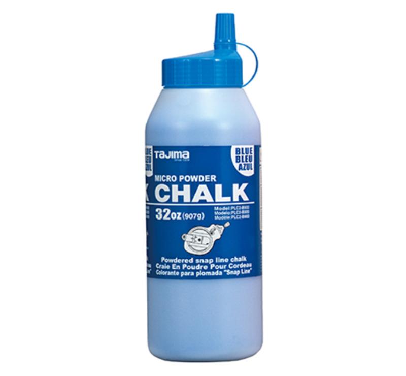 Tajima Micro Chalk 300g in vibrant blue, ideal for precise, bold marking on various surfaces, perfect for professionals and DIYers.