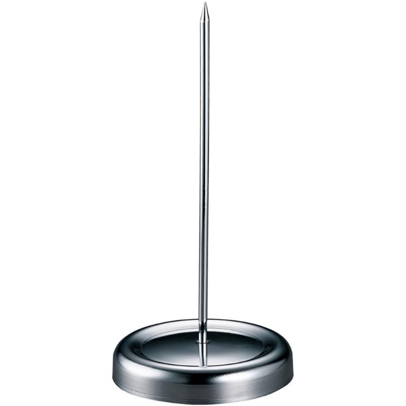 Sturdy Acme Paper Spike File with chrome plating, 130mm spike for efficient document organization and clutter-free workspace.