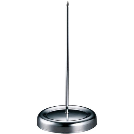 Sturdy Acme Paper Spike File with chrome plating, 130mm spike for efficient document organization and clutter-free workspace.