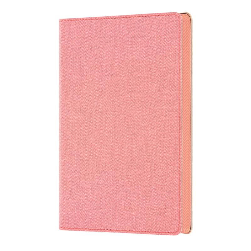 Castelli Notebook A5 Ruled Harris Petal Rose