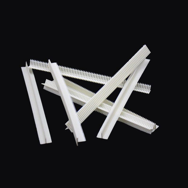 Durable Titac Plastic T Nails T12H Hard, 2000 pieces, ideal for woodworking and crafting, rust-proof design prevents pull-through.