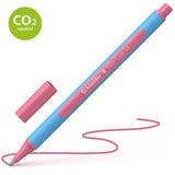 Pastel Flamingo ballpoint pen with smooth Viscoglide technology, ergonomic grip, and quick-drying, smudge-proof ink.