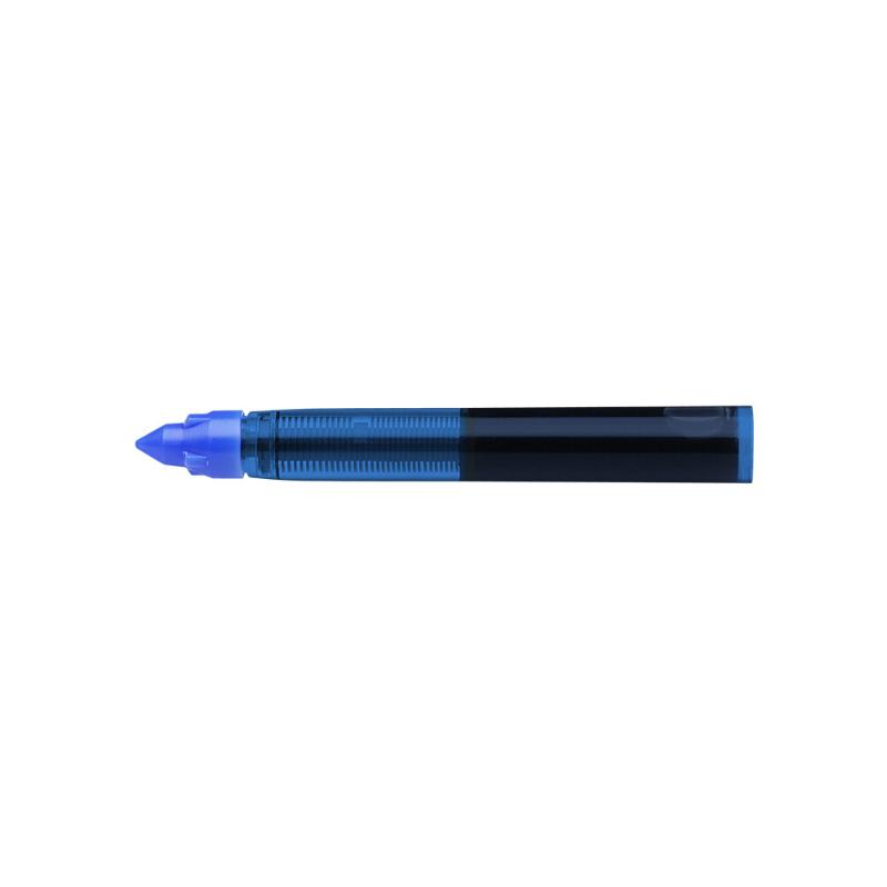 Schneider Rollerball refill cartridges in blue, pack of 5, featuring ultra-smooth ink flow and quick-drying, smudge-proof performance.