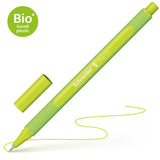 Schneider Fineliner in Apple Green, 0.4mm, ergonomic design, eco-friendly, perfect for precise writing and vibrant drawing.