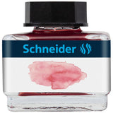 Schneider 15ml Blush pastel ink in a glass bottle, perfect for bullet journaling and creative writing projects.
