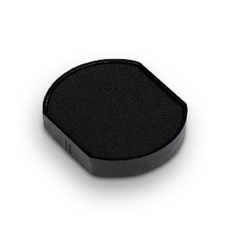 Trodat Pad 6/46030 Black for clear, non-toxic stamping; compatible with 46030 and 46130 stamps, easy cartridge replacement.