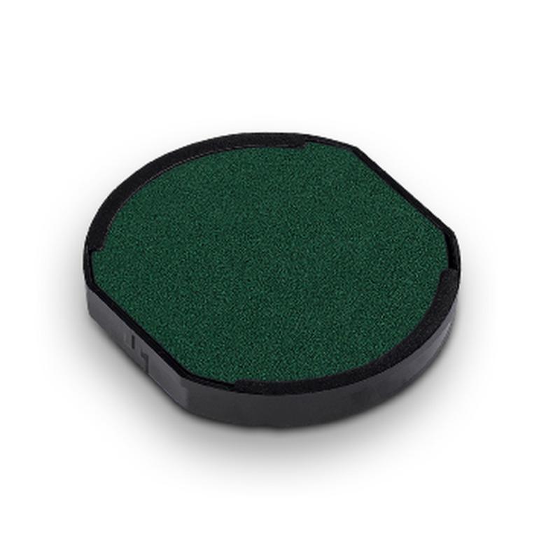 Trodat 6/46045 Green ink pad for 46045/46145 stamps, offering clean impressions, non-toxic ink, and easy cartridge replacement.