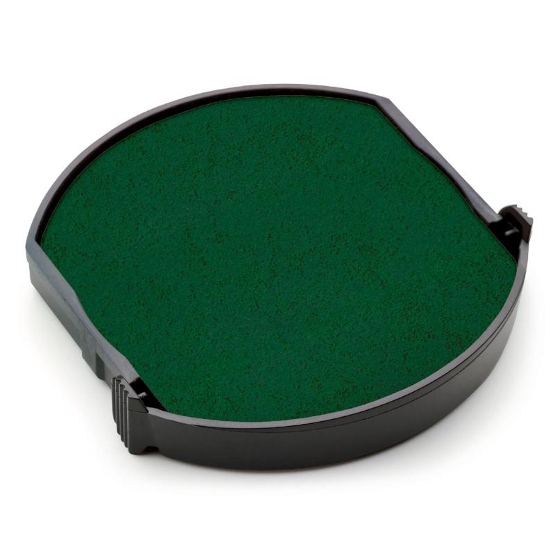 Trodat Pad 6/4645 Green ink pad for precise, clean stamping; non-toxic, easy cartridge change, long-lasting performance.