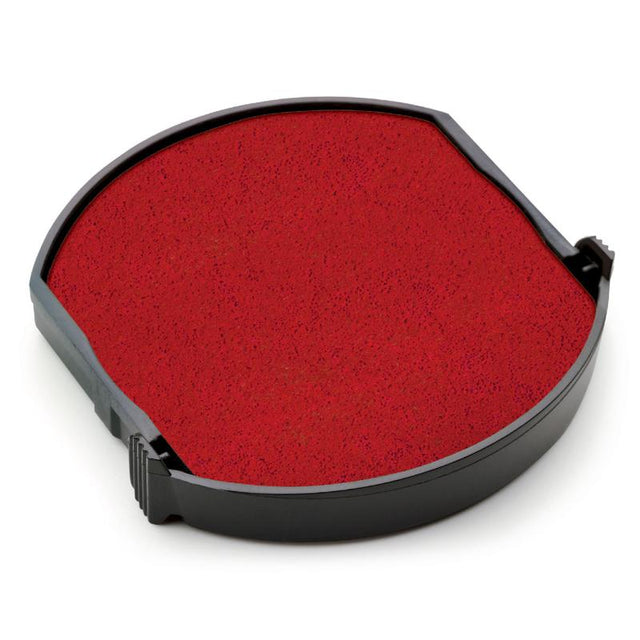 Trodat Pad 6/4645 Red ink pad for 4645 stamps, features clean impressions, non-toxic ink, and easy cartridge replacement.