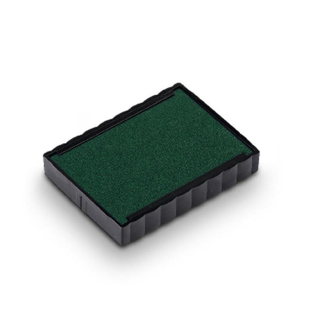 Trodat Pad 6/4750 Green, a non-toxic ink pad for sharp impressions with quick cartridge replacement, compatible with select Trodat stamps.