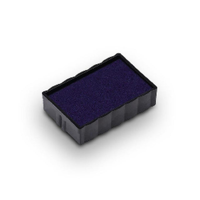 Trodat Pad 6/4850 Blue ink pad for crisp, clear stamps; features quick cartridge changes and non-toxic ink for reliable use.