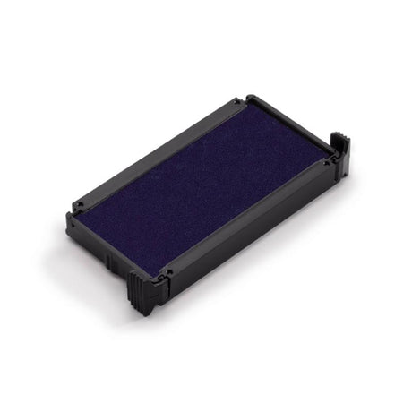 Trodat Pad 6/4912 Blue Twin-Pack for clean, vibrant stamp impressions; non-toxic, easy cartridge replacement, and 12-month warranty.