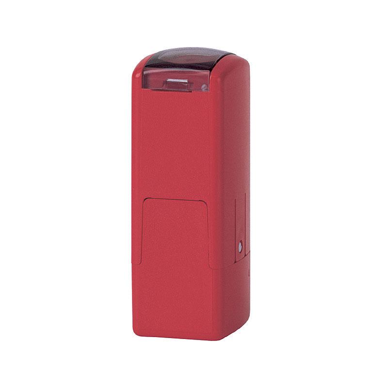 Trodat Pad 6/4921 Red ink pad for crisp impressions, non-toxic, easy cartridge replacement, ideal for reliable stamping.
