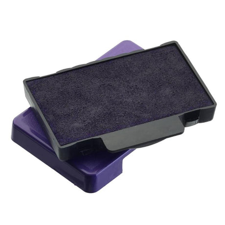 Trodat Pad 6/53 Violet ink pad for clear, vibrant stamping; non-toxic, easy replacement, compatible with various Trodat models.