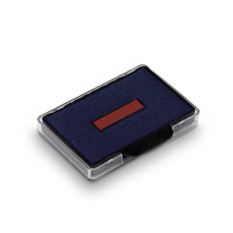 Vibrant violet Trodat Pad 6/56 designed for clean, document-quality stamping; non-toxic, easy cartridge change, no re-inking.