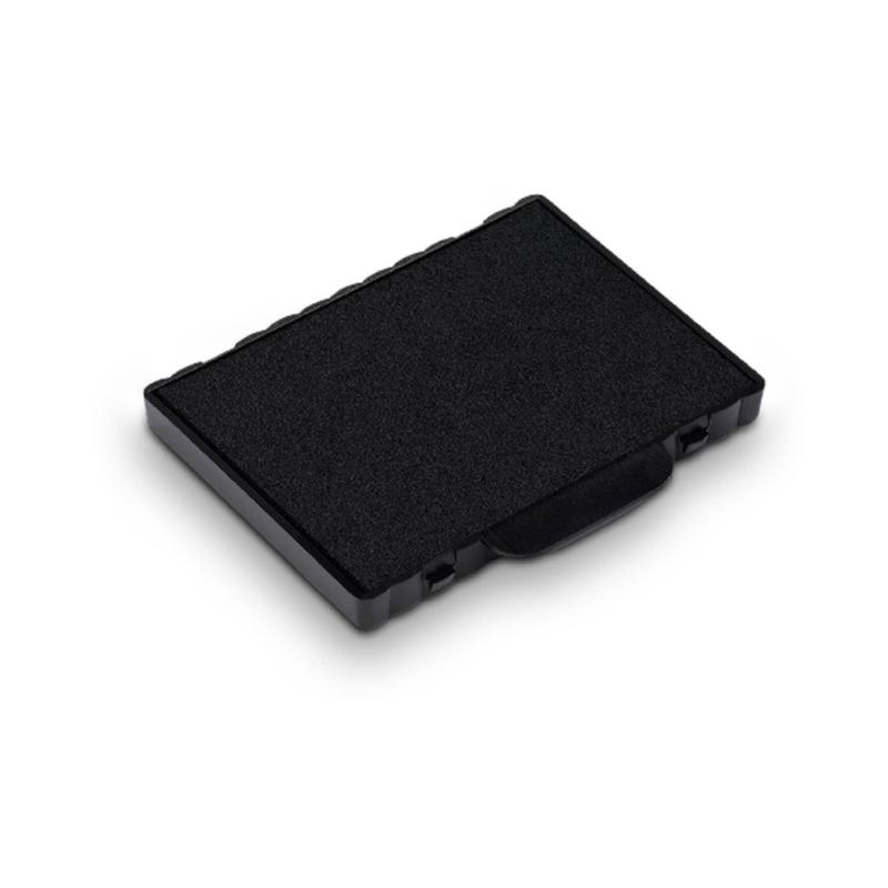Trodat Pad 6/58 Black ink pad for clear, crisp impressions; fits multiple Trodat stamp models, non-toxic, easy cartridge change.