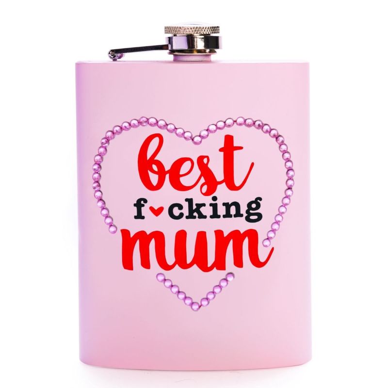 Metal Flask - Best F*cking Mum (13.5cm)