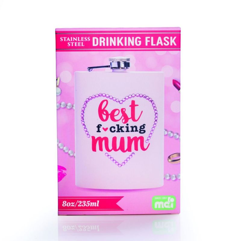 Metal Flask - Best F*cking Mum (13.5cm)