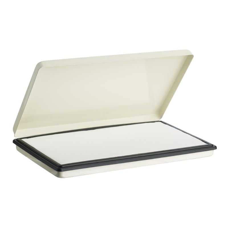 Noris #V Stamp Pad 15 x 25cm with durable metal casing, ideal for crisp, clear impressions and versatile marking tasks.