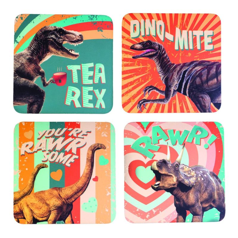 Coasters Set - Dinosaur (6 Sets)