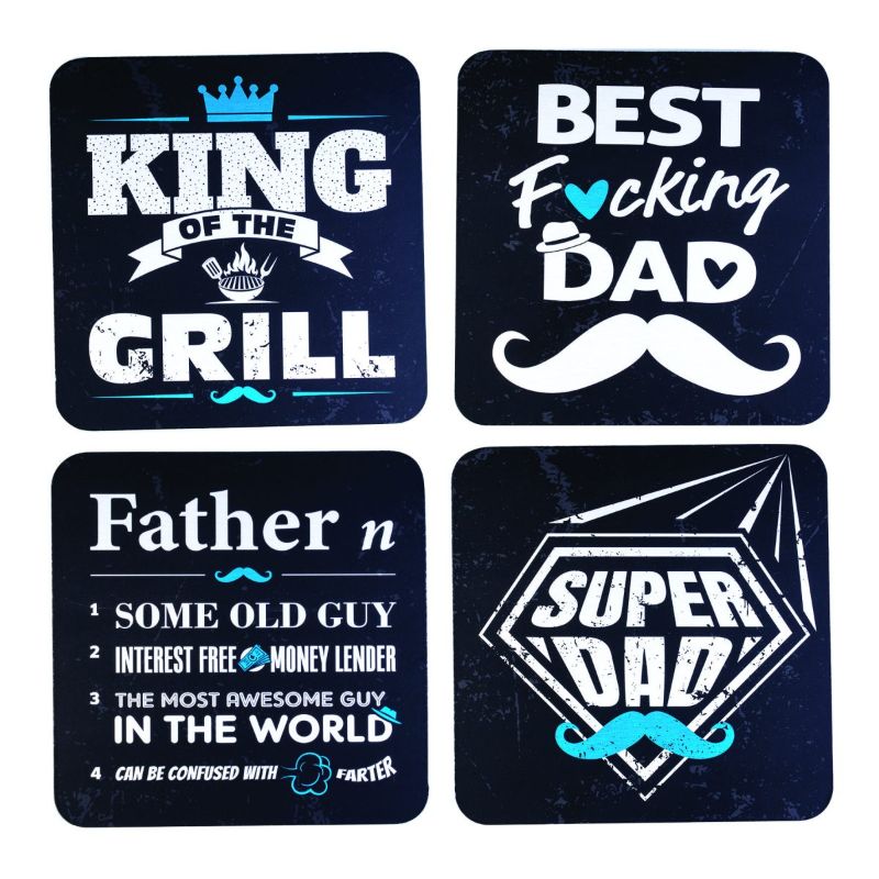 Coasters Set - Dad (6 Sets)