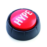 Set of 12 colorful hype buttons that emit iconic air horn sounds, perfect for parties and events.