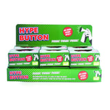 Set of 12 Hype Buttons, delivering iconic air horn sounds to energize parties and events, batteries included for instant fun.