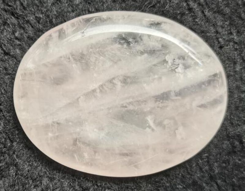 Worry Stone - Rose Quartz Oval (4.5cm)