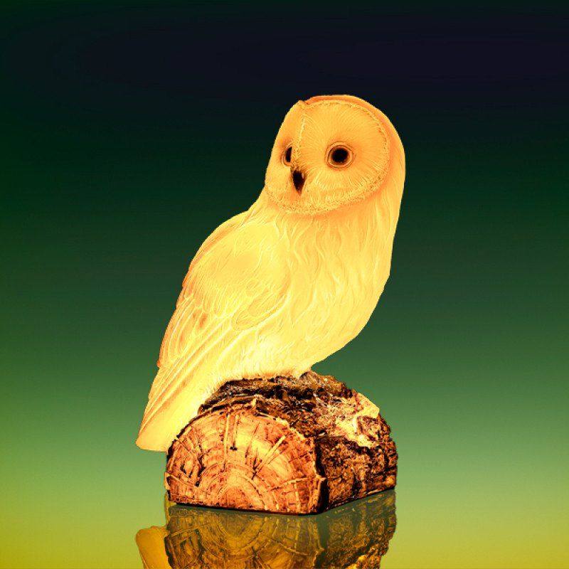 Table Lamp - Snowy Owl (24.8cm)