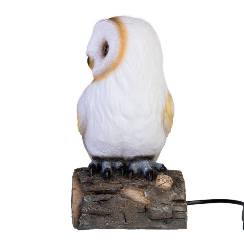 Table Lamp - Snowy Owl (24.8cm)