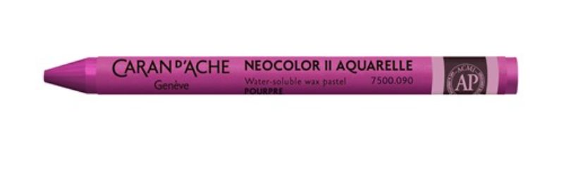 Crayon - Caran D’ache Neocolor Ii Purple - Pack of 10